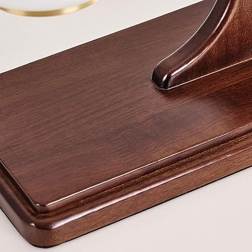 Miniatura 5 de Lámpara para escritorio simple dormitorio mesita de noche lámpara de madera maciza retro estudio lámpara de mesa de lectura lámparas de escritorio