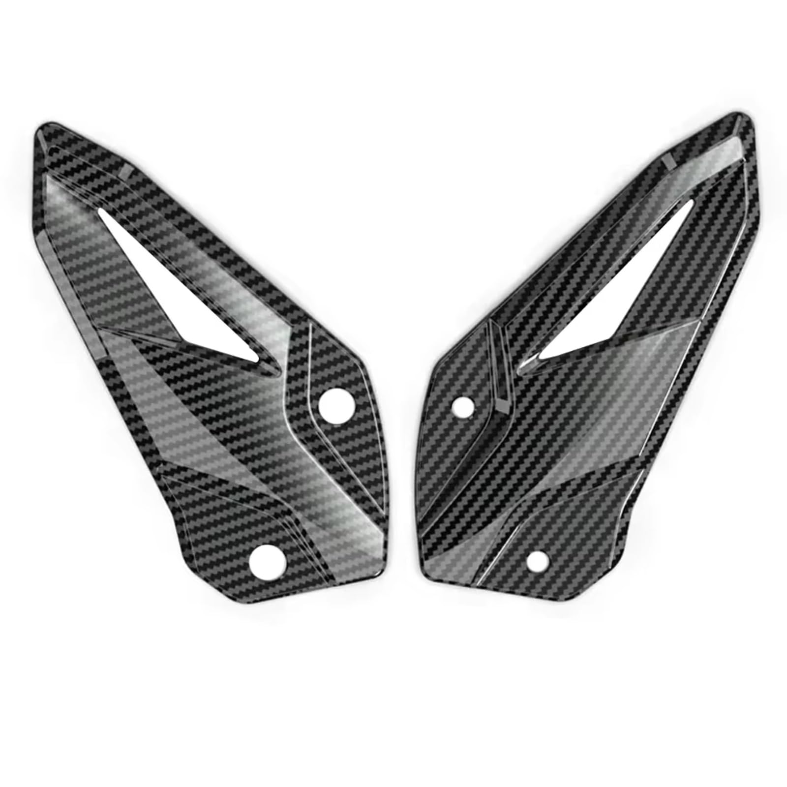 Compatibile Con Per ZX-4RR 2023-2024 Moto Smerigliato Rilievo Del Carro Armato Decalcomania Trazione Grip Accessori Universali Antiscivolo Serbatoio(Carbon look)