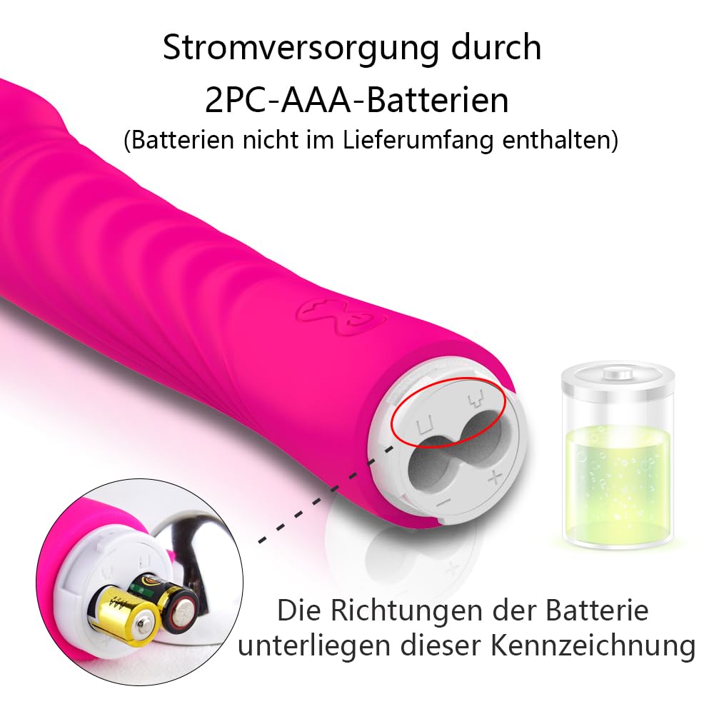 Vibratore clidoride sesso punto g, dildo realistico e vibratori anali, vibratore in silicone per 10 modalità di vibrazione, giocattoli sessuali toysper per donna pene squirting
