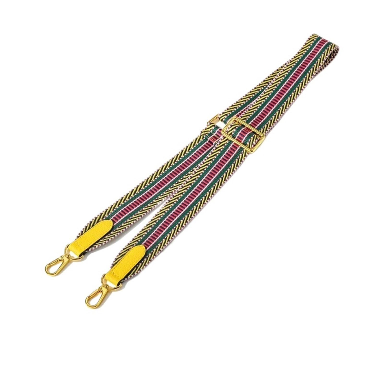 Correa tejida a la moda de 3,8 cm regulable y compatible con accesorios de bolso Ivy