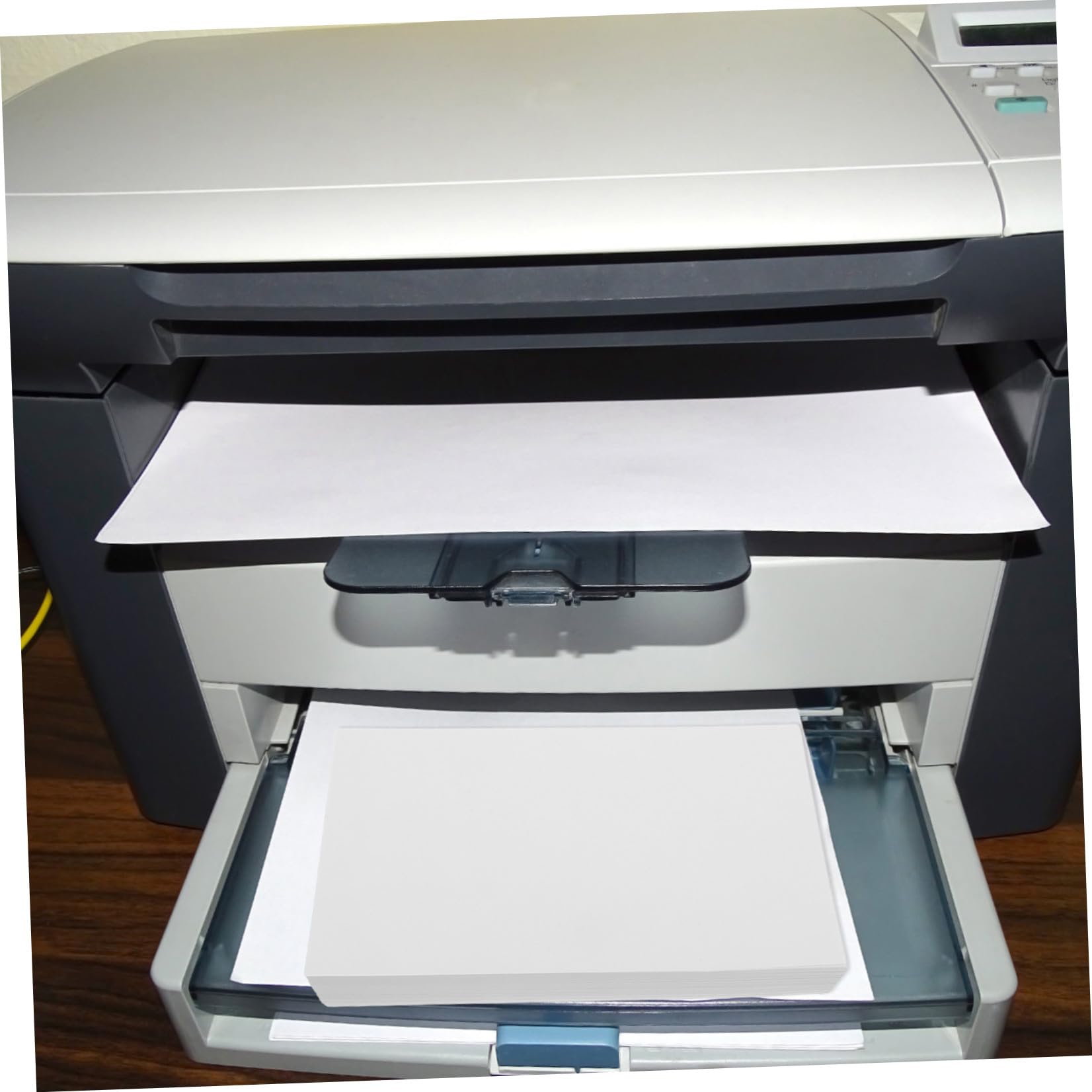 Healeved 500 Blatt Dickes Druckerpapier 70g Din 240x140mm Mehrzweck Kartonpapier Blankopapier für Büro Selbstgemacht und Laserdrucker