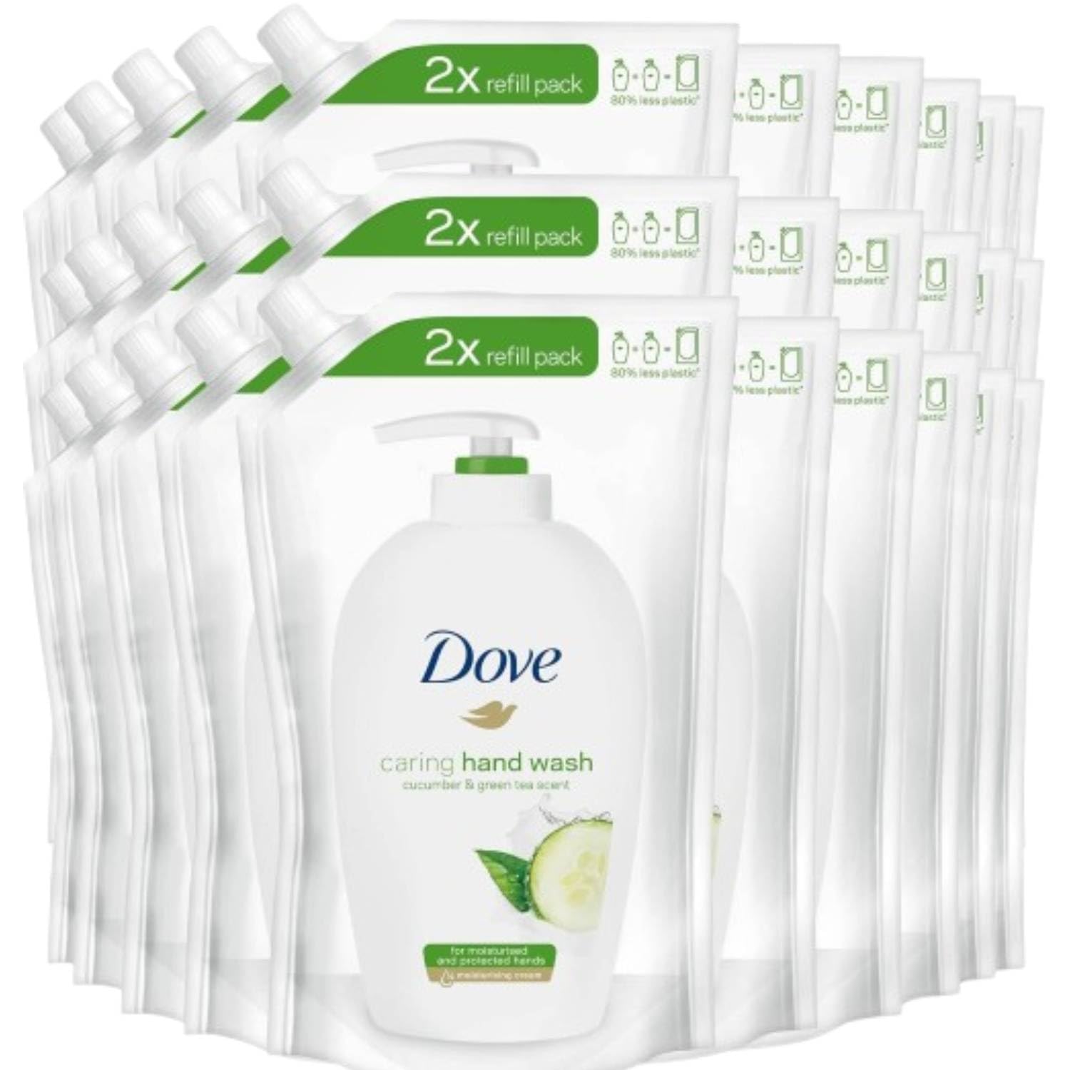 Dove Ricarica Sapone Liquido Mani Cetriolo 500 Ml (30, Unità)