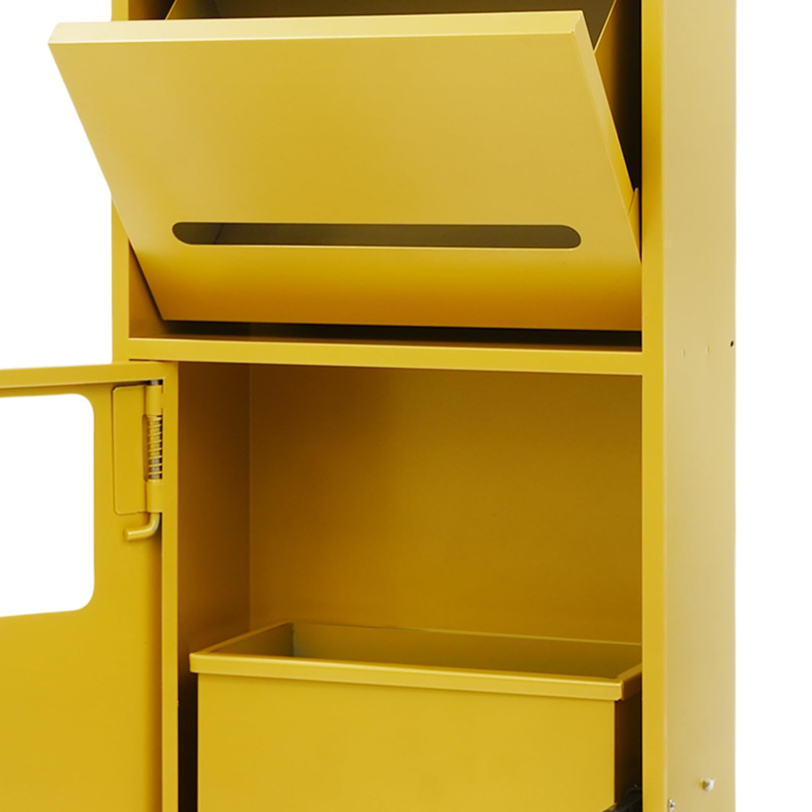 Armario de almacenamiento para inodoro, acero inoxidable 304, dorado, moderno, 28 x 13,5 x 60 cm, rectangular
