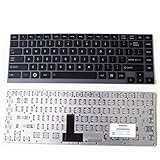 ndliulei New Laptop Keyboard (with Frame & Backlit) Replacement for Toshiba Satellite U840 U840t U840W U845 U845T U845W U800W U940 U945, US Layout Black Color