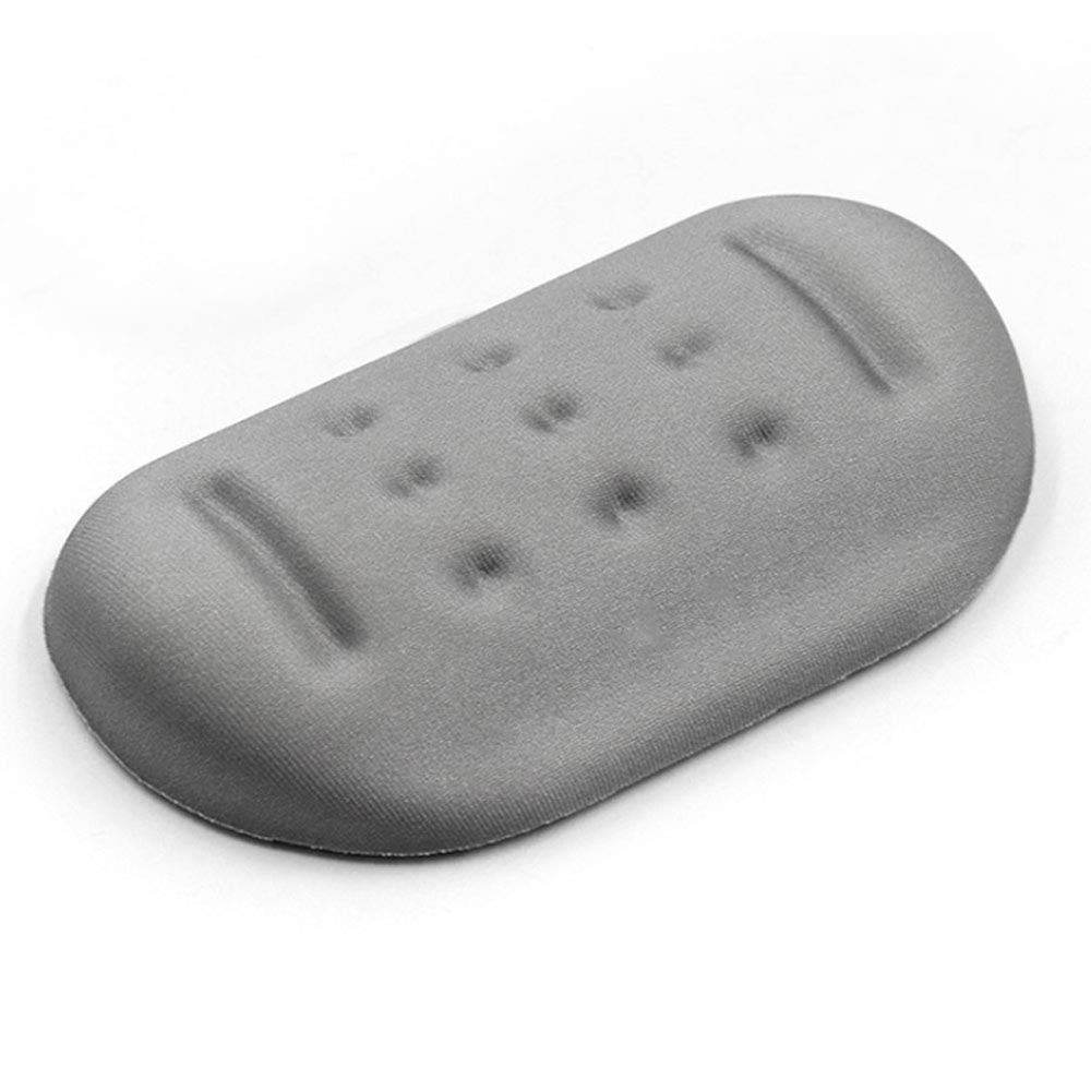 Ergonomisches Handgelenkauflage-Set aus Memory-Schaum mit rutschfester Unterseite für komfortables Tippen und Mausgebrauch