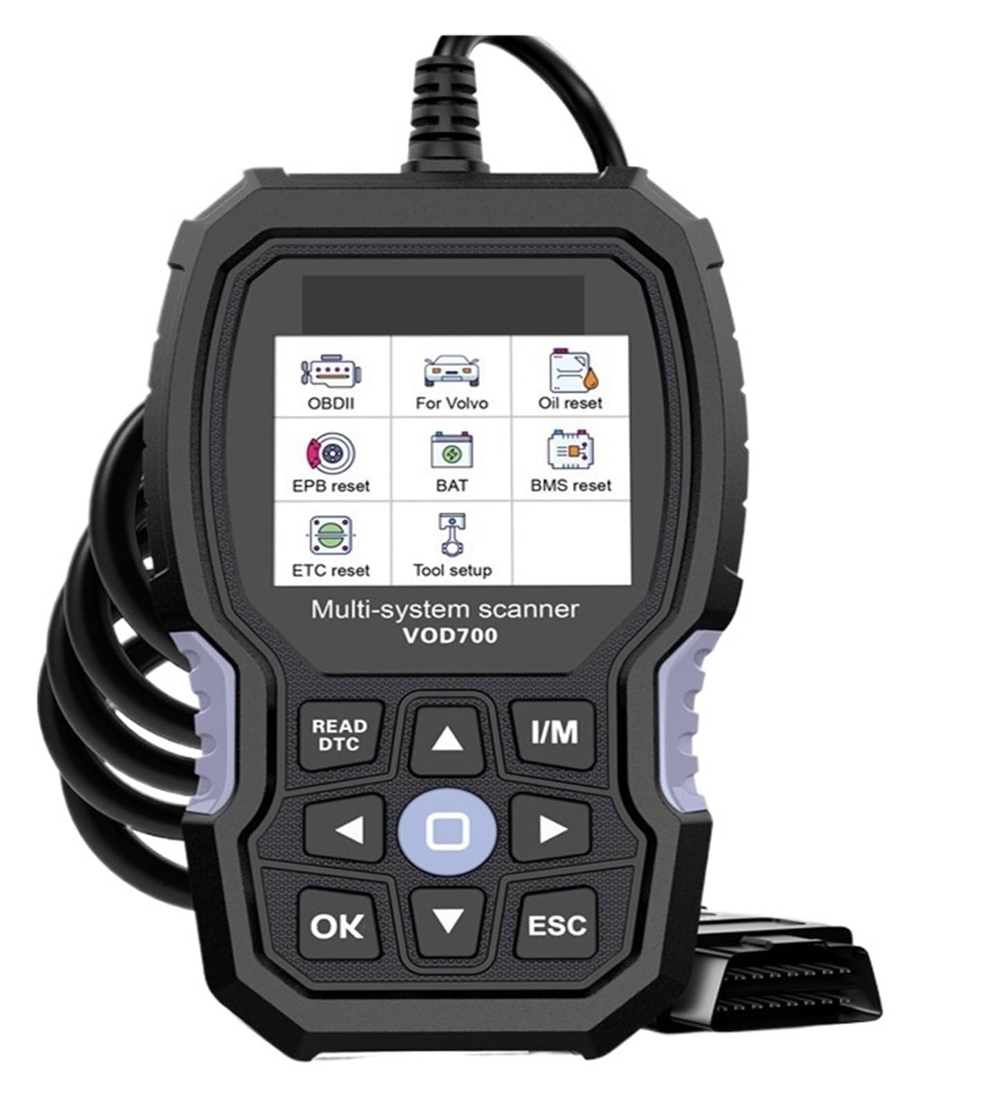 Amazon.co.jp: VOD700 OBD2 スキャナー ボルボ車用 コードリーダー
