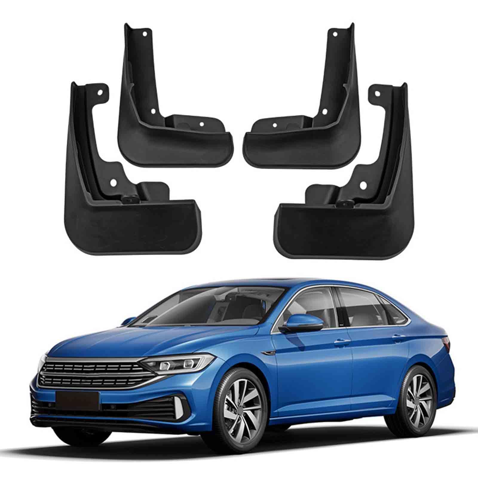 Guardabarros para VW Jetta 2023: juego de 4 protectores delanteros y traseros