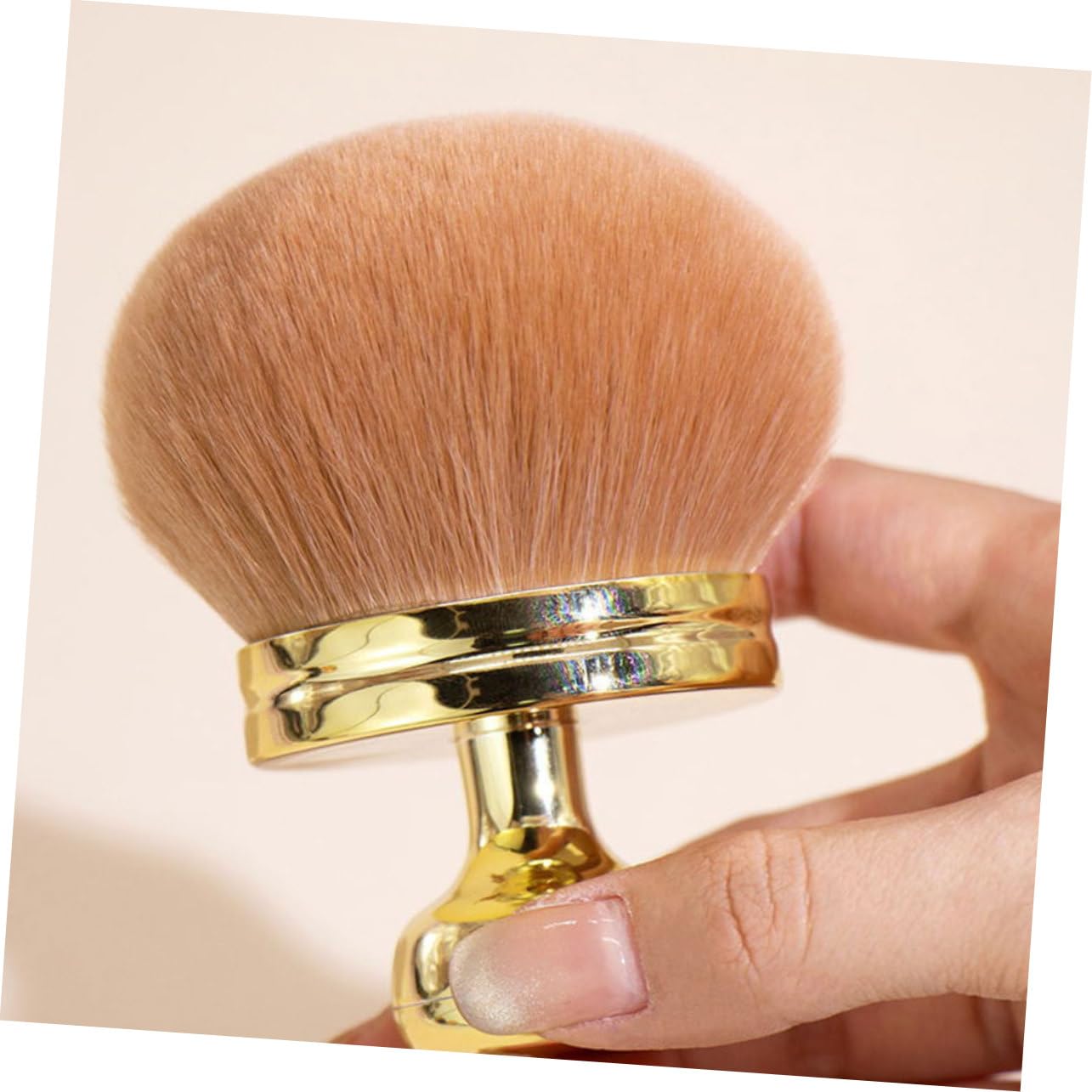 Beavorty 4 Stück Flauschiger und weicher Make-up-Pinsel pro brush kosmetikpinsel Rougepinsel flauschiger Make-up-Pinsel Puderpinsel für unterwegs Fixierpuderpinsel für losen Puder Plastik