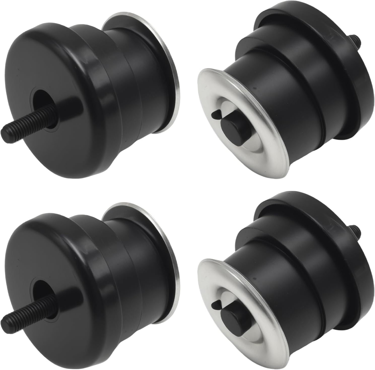 EATAKWARD 4Pcs 924-180 Body Cab Mount Bushing Kit, Replacement for Chevy S10 Pickup 1994-2004 Replacement for GMC Sonoma 1994-2004, Replaces 924-181 14032743 15743575