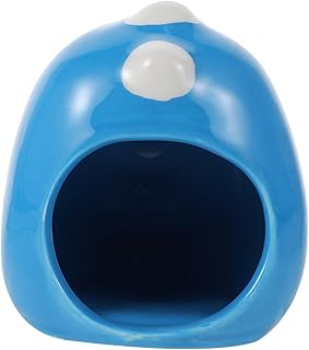 Didiseaon Cama De Hamster Refrigerada 2 Peças Cama De Esquilo Pequena Cama Para Animais De Estimação Esconderijo Cabana Casa De Chinchila Cama De Dormir Para Animais De Estimação