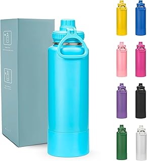 Garrafa térmica 800ml - duplamente isolada a vácuo aço inox 304 base e