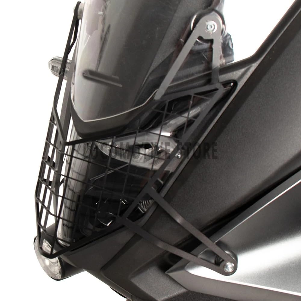 Plaque Phare Moto Pour XL 750 Phare Garde Phare Grille En Aluminium Plaque Phare Avant Moto