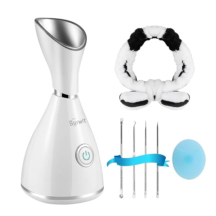 Buy Facial Steamer Surwit 10X Pro Nano Ionic Face Steamer
