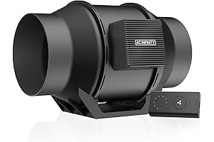 AC Infinity CLOUDLINE A6: Whisper-Quiet Ducted Fan for Ultimate Airflow Control