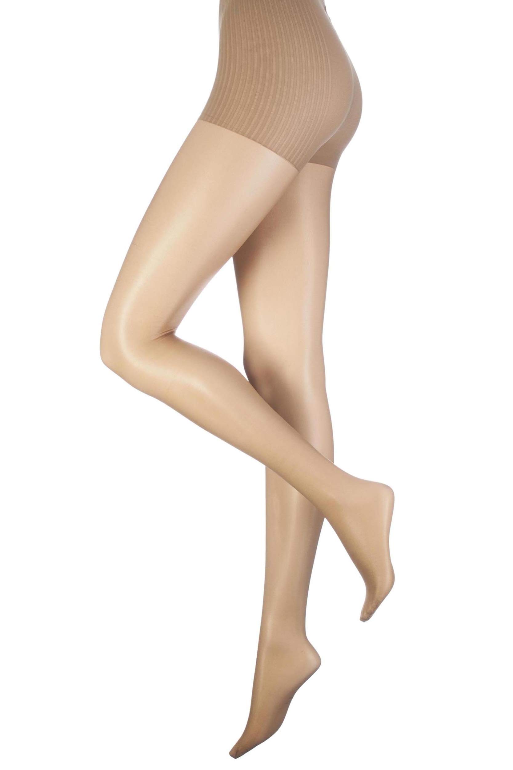 AristocWomen's Ultra Shine Control Top Pantyhose illusion medium (5'4"-5'7" 162-170cm, hip 38-42" 96-107cm)