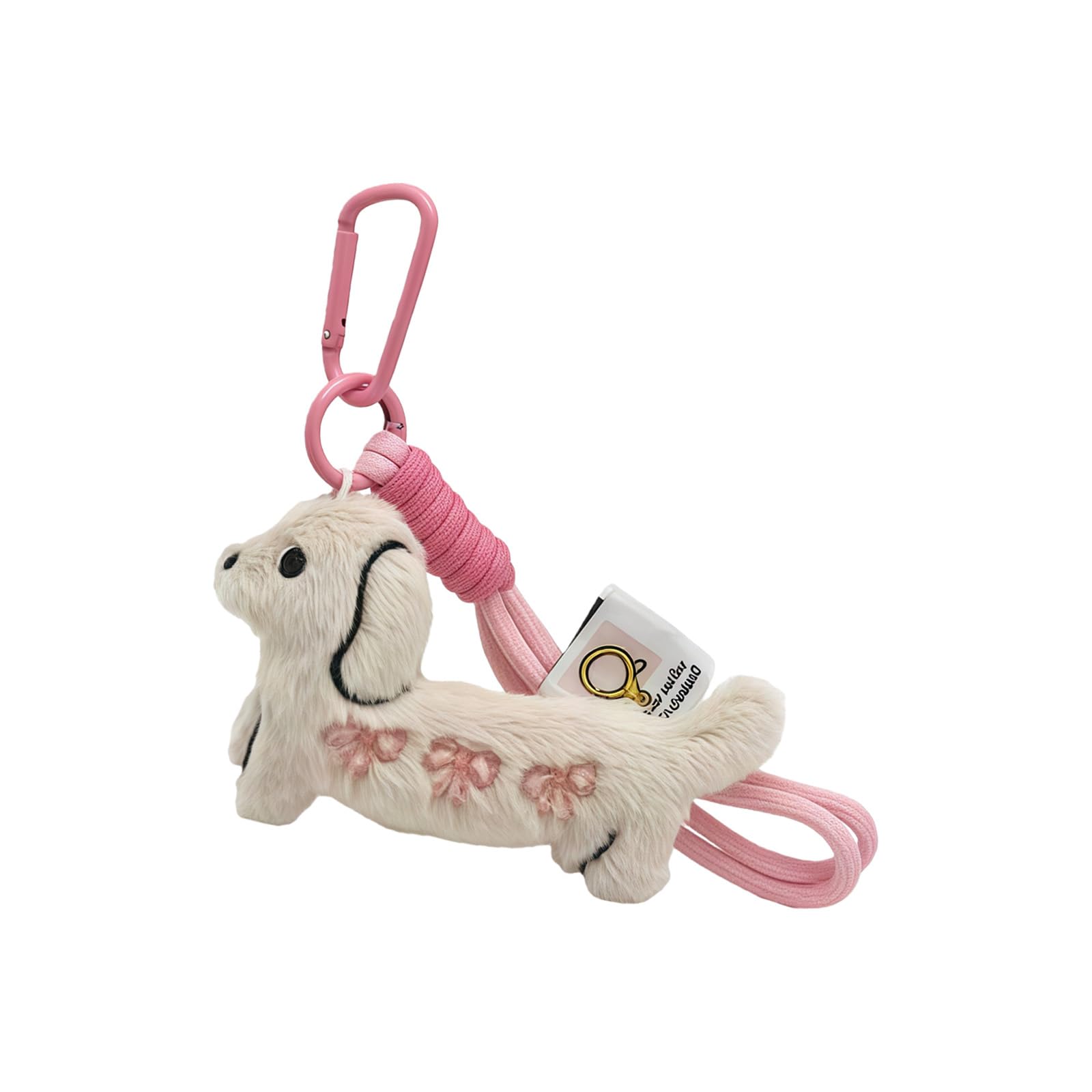 Maxtonser Soft Plush Dachshund Dog Keychain for Bag Decoration Comfortable Feel Perfect for Daily Commute Travel and Outdoor Activ