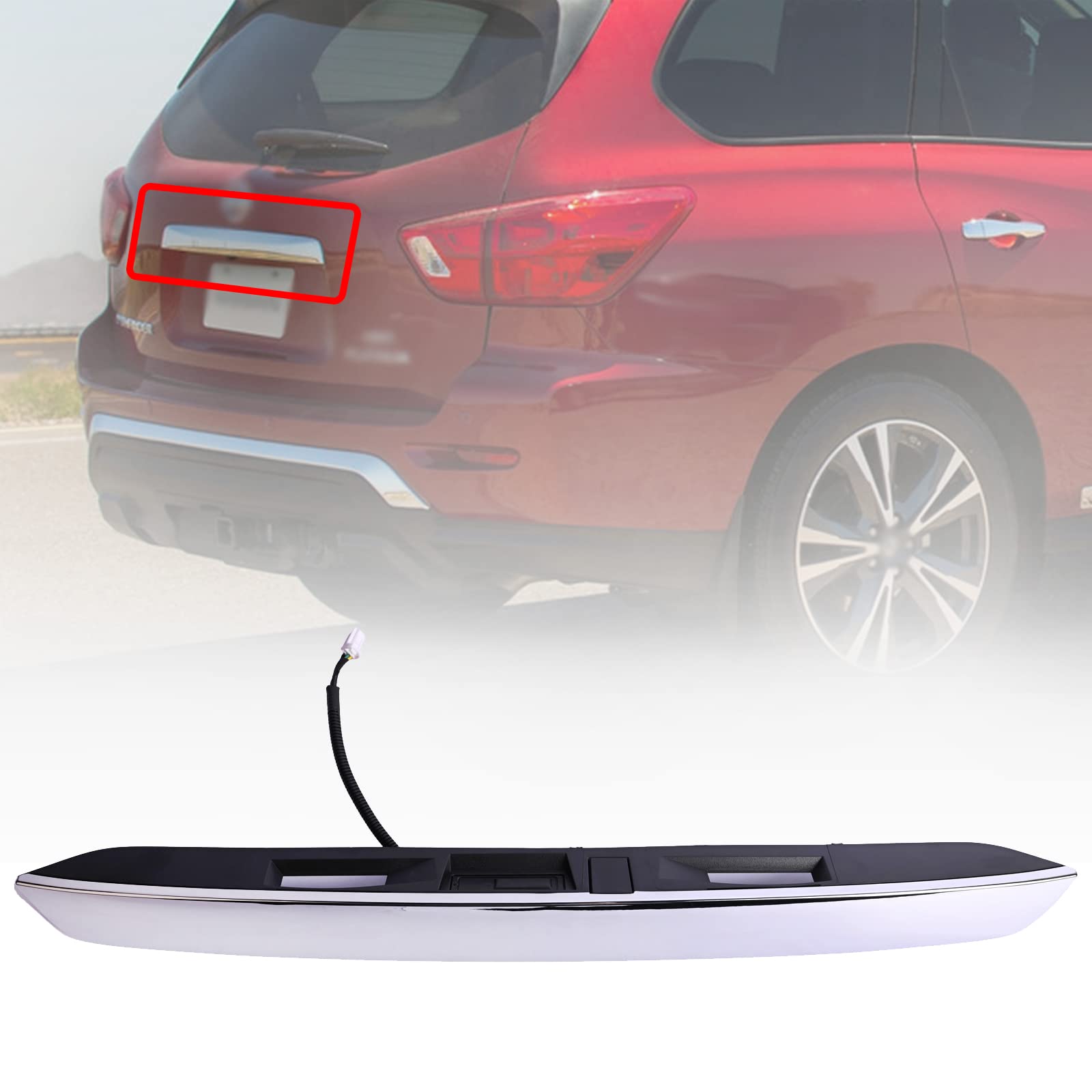 Amazon.com: Getfarway Rear Trunk Door Latch Handle Without Camera