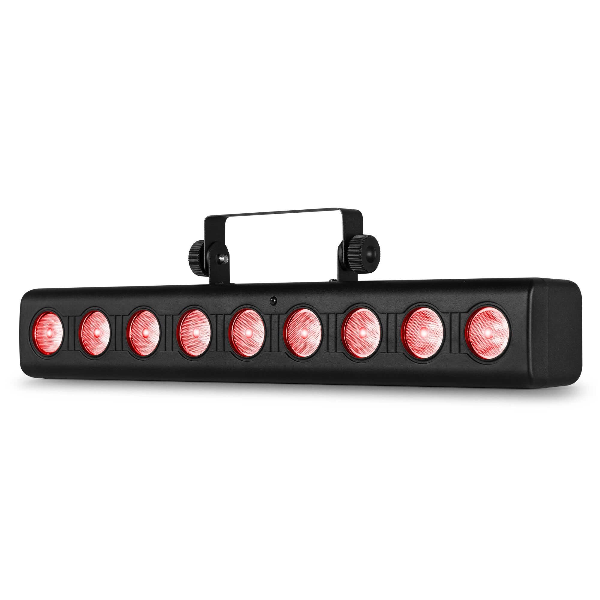 Fuzzix Orion Party Bar - 2er Set, RGBW LED Bar DMX Lichtanlage, Discolicht Partylicht, Wallwasher & Lichtorgel Musikgesteuert, Partybeleuchtung, Bühnenlicht, Wallwasher LED Lichttechnik für DJ & Party