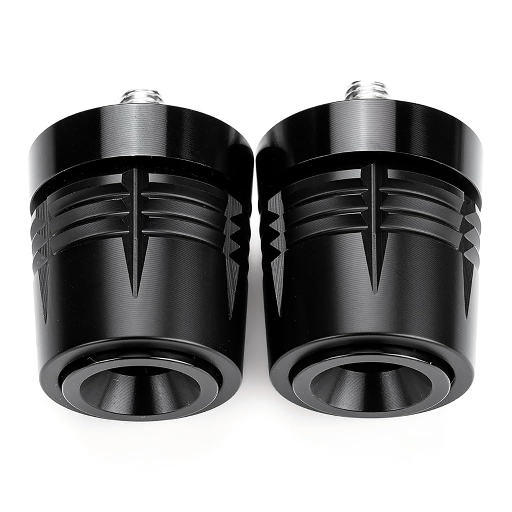 MOWOK Embout de Guidon Moto Accessoires pour Kawasaki Z900 Z800 Z1000 Z1000SX Z400 ZX6R ZX10R Z750 Ninja 250 300 1000 SX Versys650 2017-2025 Capuchons de Guidon (Noir)