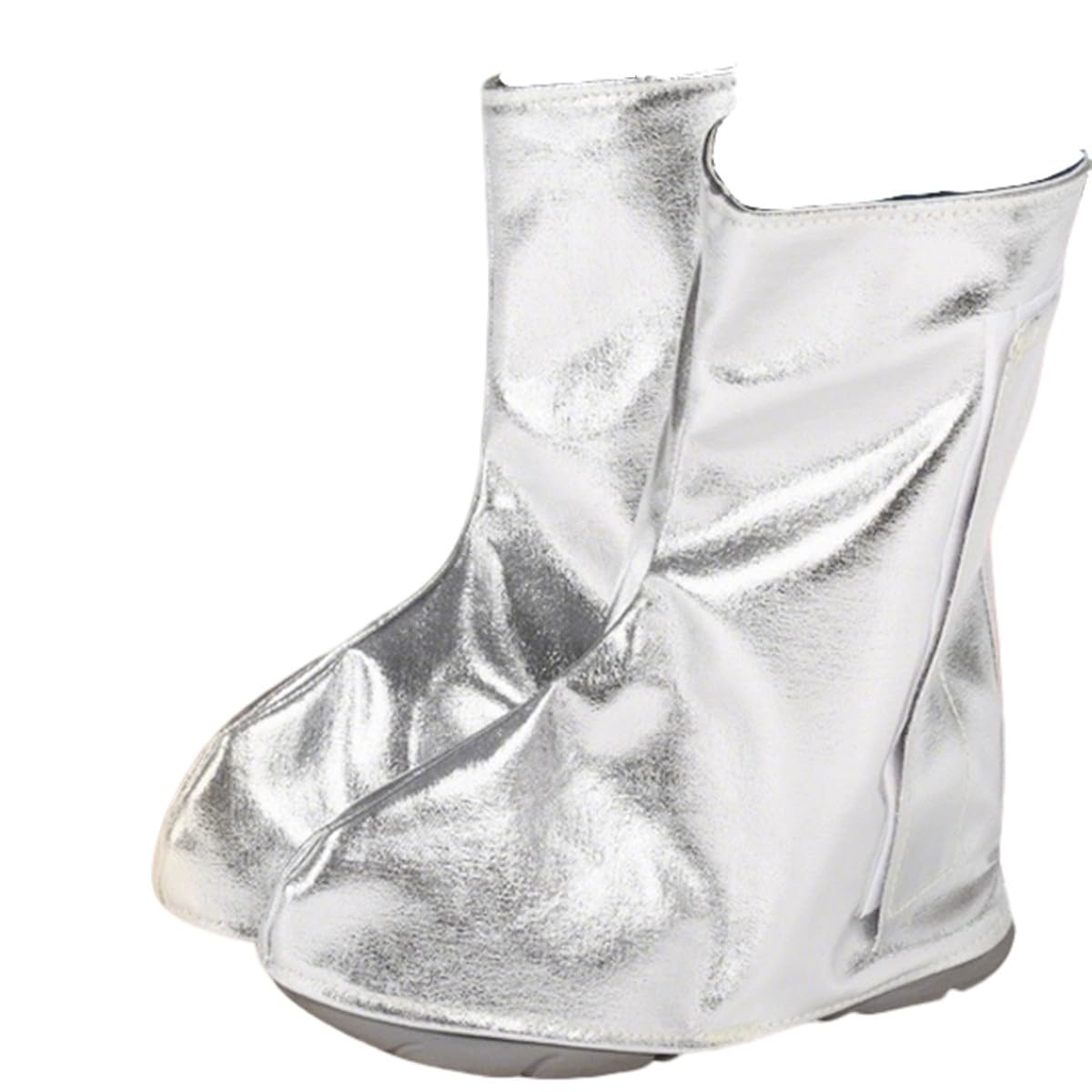 Polainas Soldador Aluminizadas Protectores Piernas Resistentes Al Calor Cubre Botas contra Chispas Y Escoria Protectores Pie Alta Temperatura para Fundición