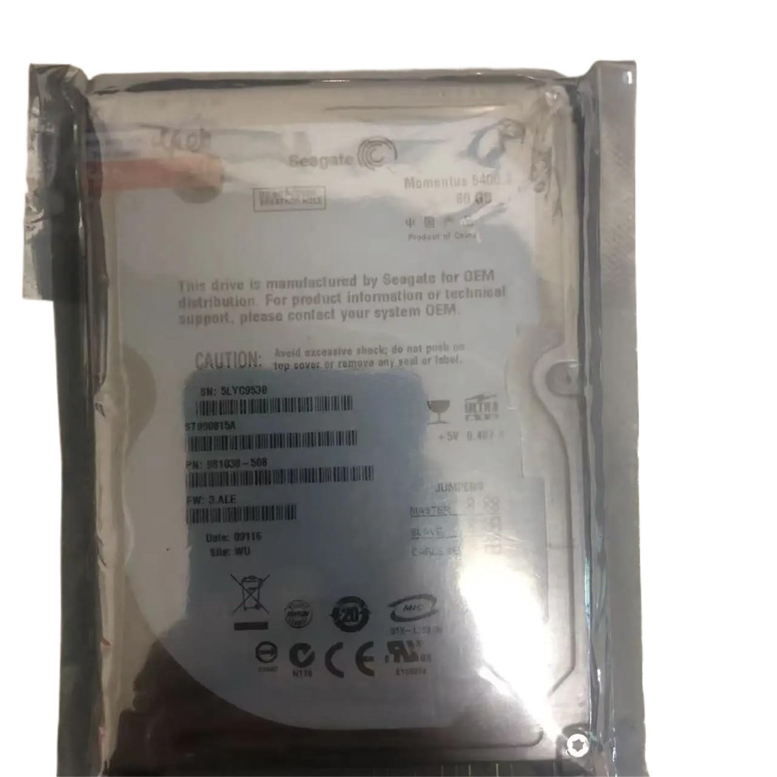 Do 80 GB ST980815A HDD 2,5 cala 8 MB 5400 obr./min dysk twardy do laptopa IDE | Do 80 GB ST980815A HDD 2,5 cala 8 MB 5400 obr./min dysk twardy do laptopa IDE