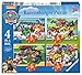 Ravensburger 4 Puzles Patrulla Canina en una Caja (12, 16, 20, 24 Piezas)