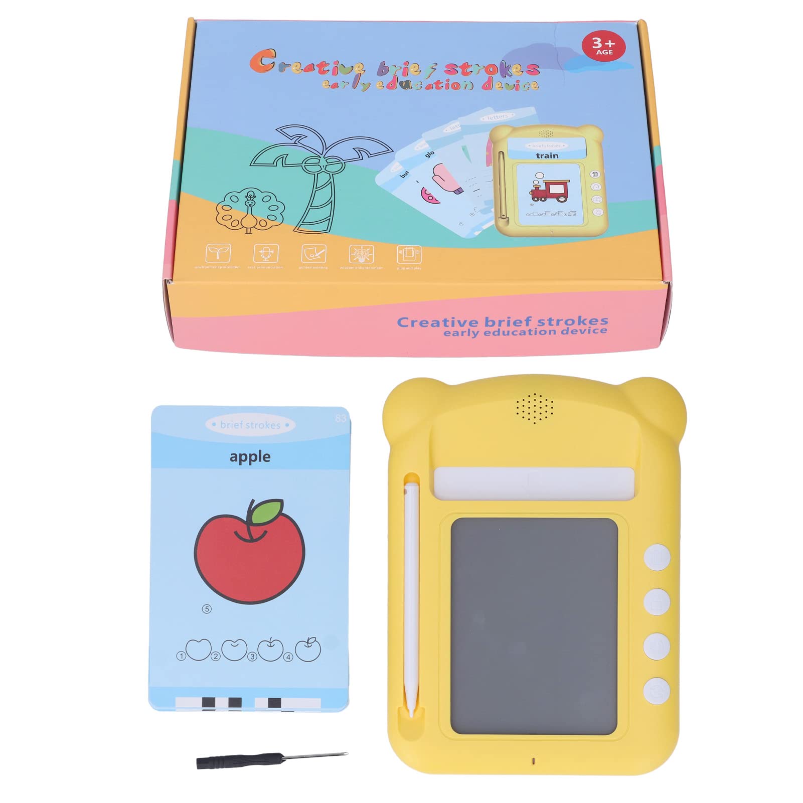 Cartes Flash, jouet d'apprentissage, invite vocale, favorise la réflexion, capacité cognitive, 50 cartes, jouet éducatif, cadeau pour enfants