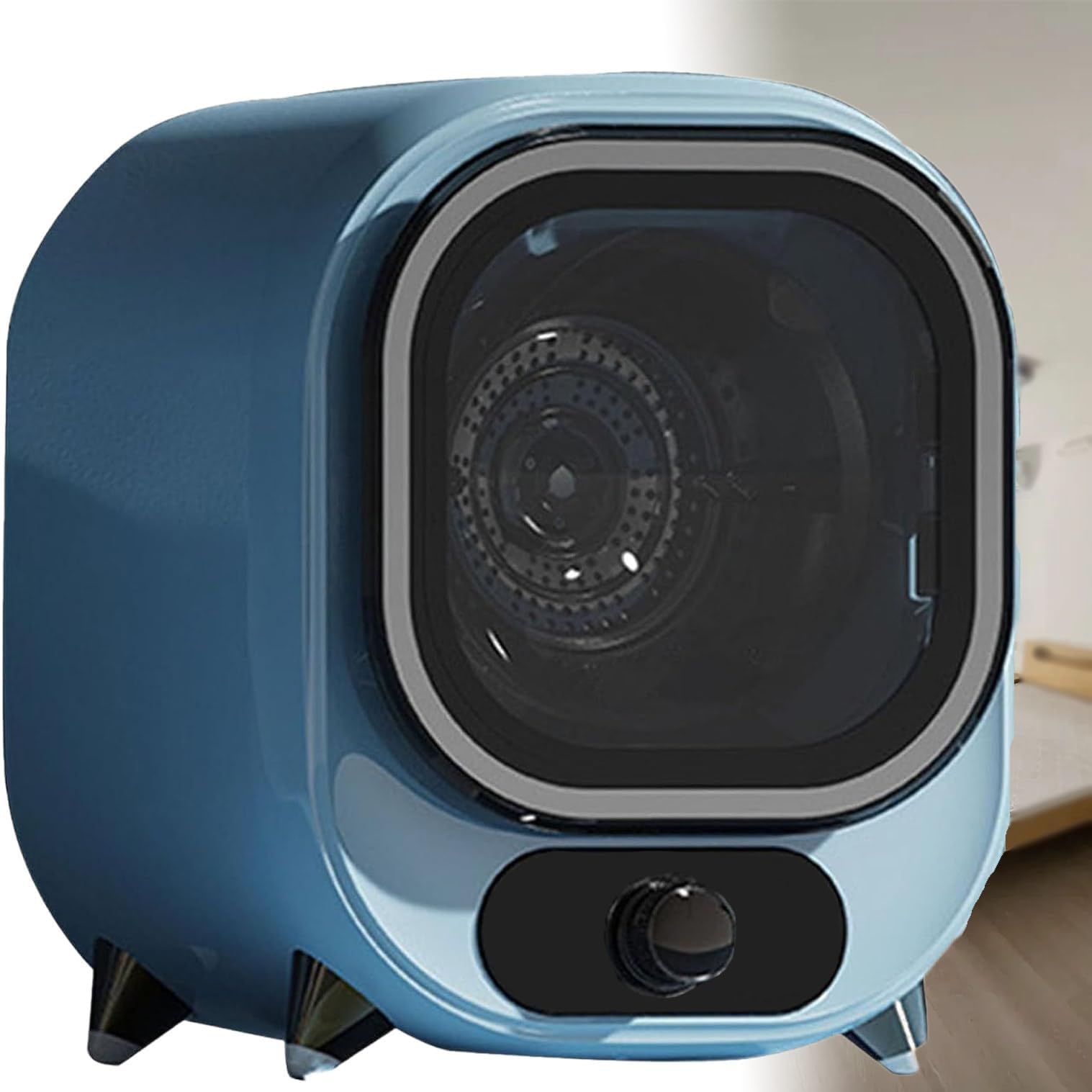 Sèche-linge sur pied bleu idéal pour les appartements et les résidences étudiantes
