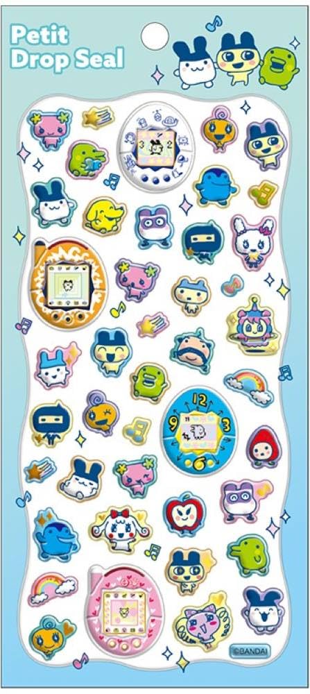 Amazon.co.jp: カミオジャパン プチドロップシール たまごっち 224471