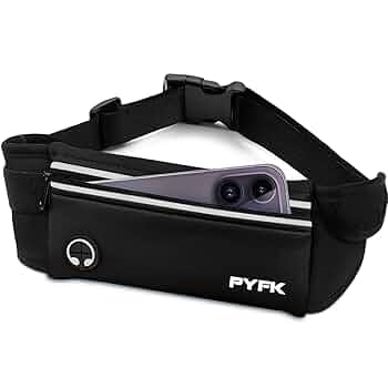 ランニング ポーチ ブラック 揺れない 薄型 軽量 ズレない ジョギング plusnao ランニングポーチ ウエストポーチ ランニングベルト