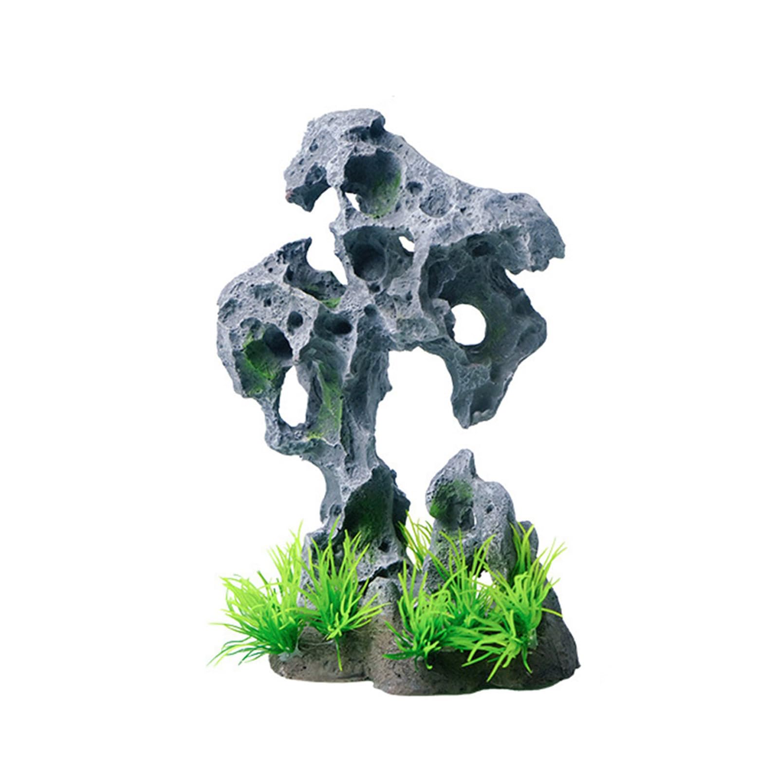 Limtula FishTank Shrimp Breeding Rockery Stone Ornaments for Aquariums Terrarium Landscaping Shelter Decoration Resins Rockery
