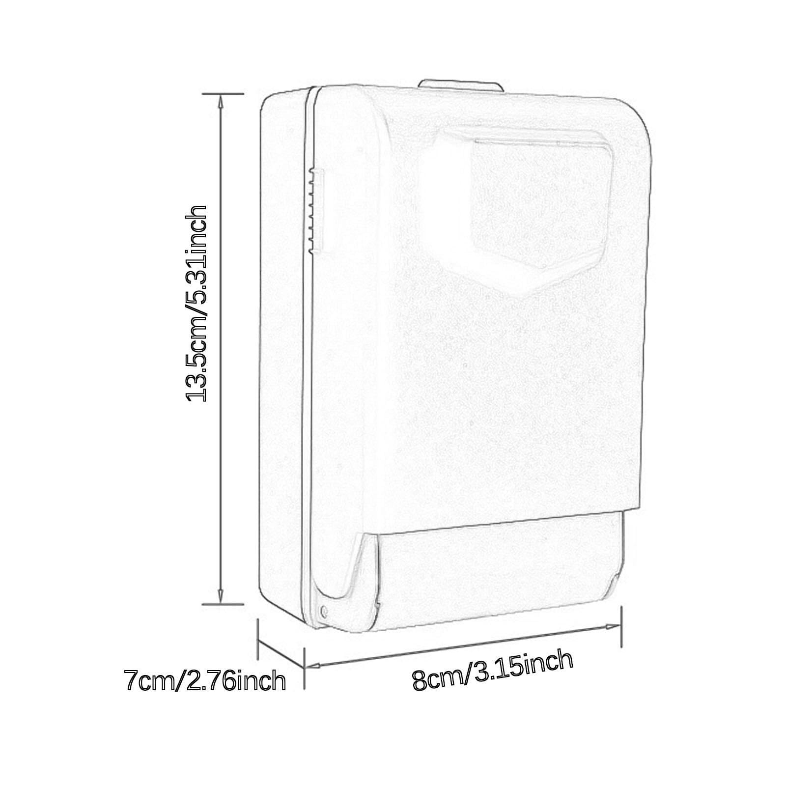 Caja de llaves con código Rtable Securi Lockbox para contraseña nizat ideal para hogares, hoteles, uso interior y exterior, color negro Sto Solut