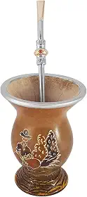 Conjunto Kit Cuia E Bomba Para Chimarrão Mate Terere Porongo Gaucho Promate