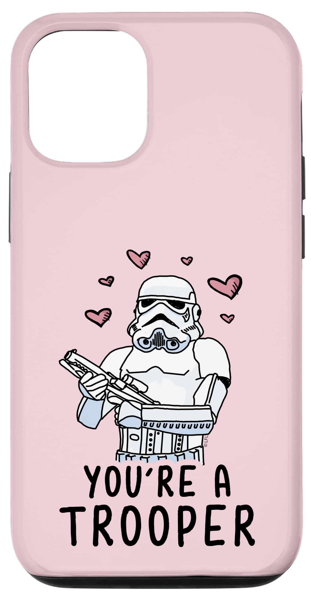 Coque iPhone 12 Star Wars antichoc avec design Stormtrooper