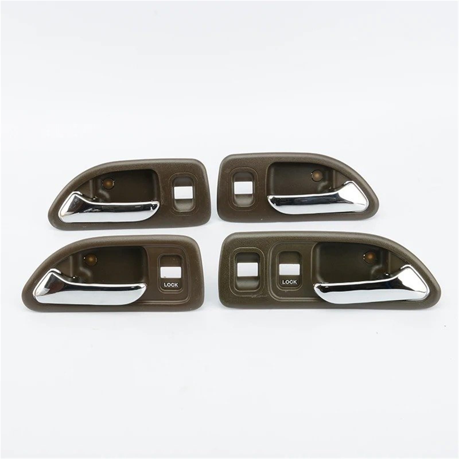 VGSQPYUW Car Interior Door Handles for Accord 1994 1995 1996 1997 SV4 Chroming Car Interior Door Handle(4PCS Brown)