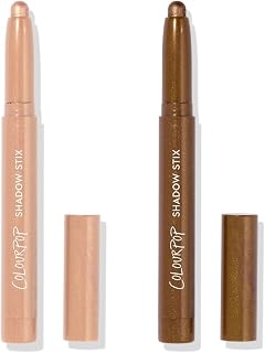 Shadow Stix Bundle – Cream Eyeshadow Sticks with Built-In Sharpener for Long-Lasting, High-Pigment Color – Quokka & Honey BB (0.05 oz each)