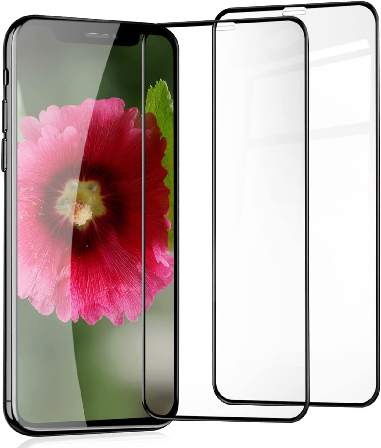 Amazon | iPhone XR ガラスフィルム 全面保護 iPhone11 ガラス保護 