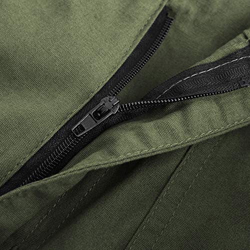 Vayager Men's Cargo Shorts Cotton Lightweight Multi Pocket Casual Outdoor Hiking Shorts #TOP3