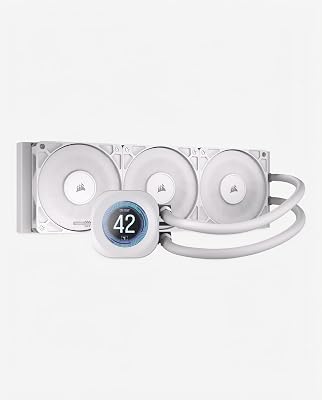 CORSAIR NAUTILUS 360 RS LCD Dissipatore a Liquido per CPU – Bianco