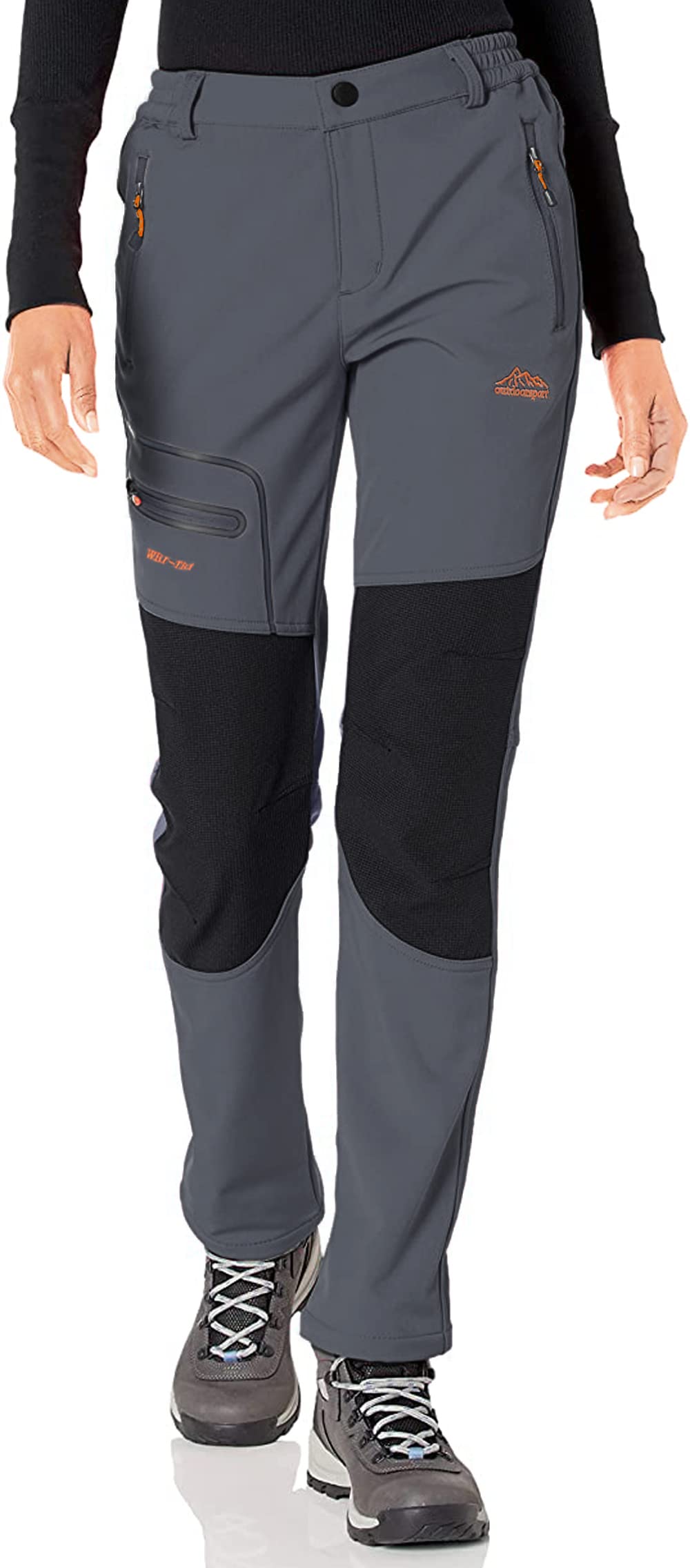 BenBoy Pantaloni da Trekking da Donna, Impermeabili, in Softshell, Antivento, Caldi, Foderati, Invernali, Pantaloni da Sci, Pantaloni da Snowboarding, Pantaloni da Trekking