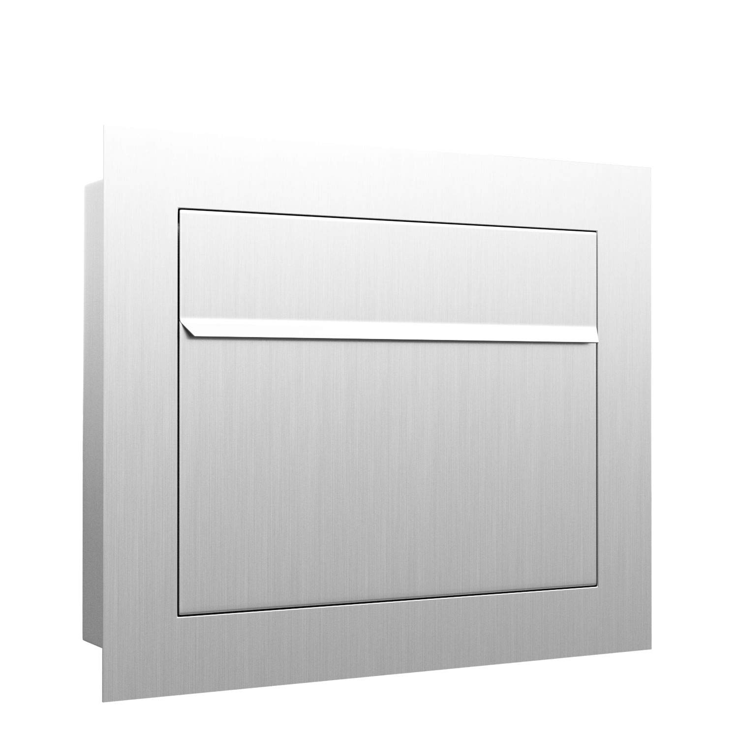 Unterputz-Briefkasten, Design Einbaubriefkasten Sora Edelstahl - Bravios