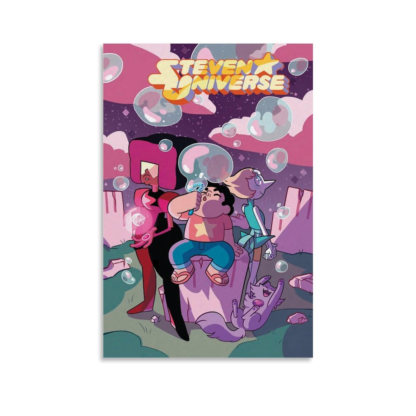 WHBAQ Steven Poster Universe Poster Canva Colourfast Wall Art Decorative Painting for Living Room Bedroom Home Decor 12x18inch(30x45cm) Unframe-style