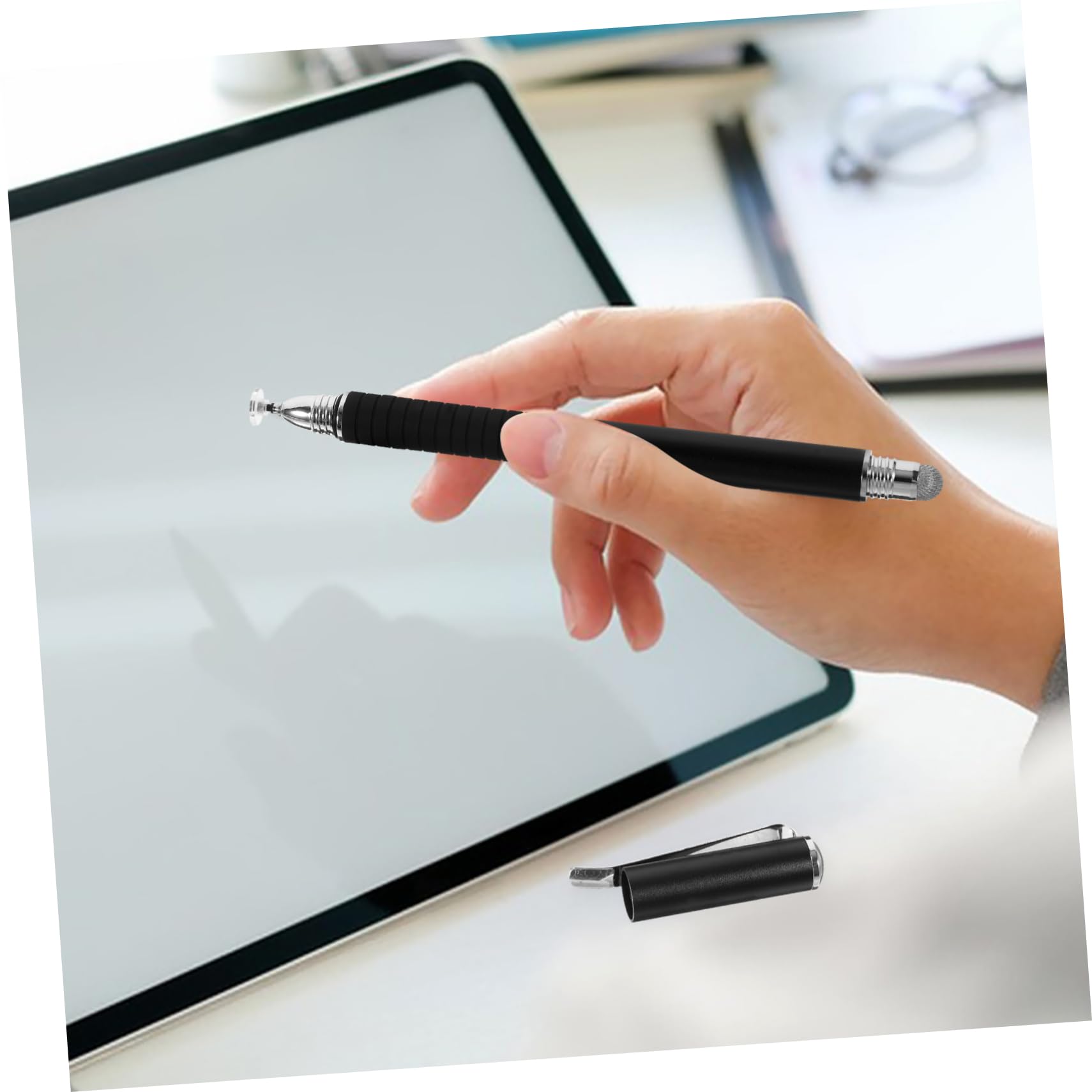 Artibetter 15stücke Stylus Set Für Touchscreen Teiliges Set Mit Schwarzem Stift Spitzeneinsätzen Für Tablets Und Smartphones Präzises Schreiben Und Zeichnen