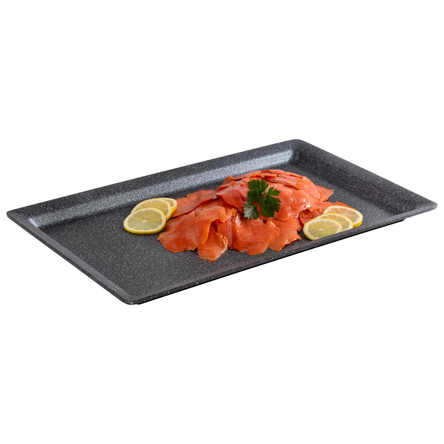 APS 30500 GN taca 53 x 32,5 cm z aluminium do serwowania gorących i zimnych potraw