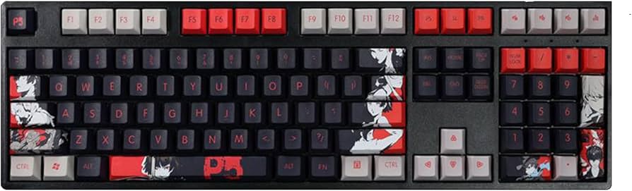 Amazon.co.jp: ペルソナ キーキャップ アルベド キースイッチ 108点