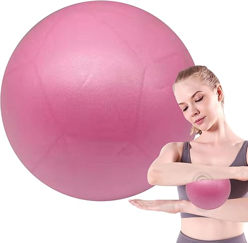 Miniatura 10 de Pequeñas Baslls de yoga – Pelotas de Pilates | Pelotas de ejercicios antiestallido para entrenamiento, baall pequeño de ejercicio de 5.91 pulgadas