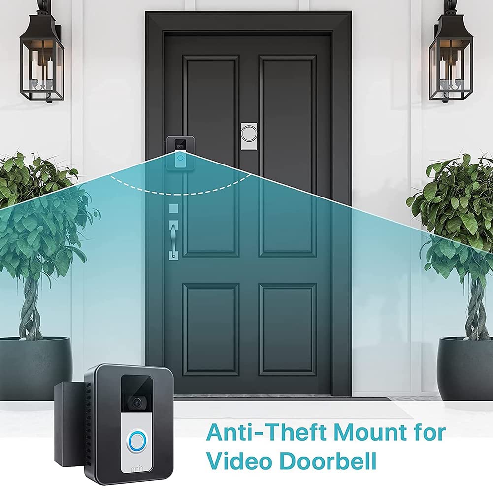 SANYOCZH Support De Sonnette Vidéo Antivol Sans Perçage Pour La Plupart