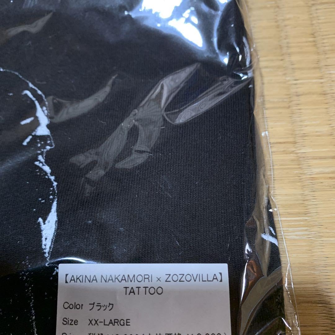 新品　未開封　中森明菜　ZOZOVILLA コラボTシャツ TATOO Amazon | 中森明菜 ZOZOVILLA限定٠ TATTOO 白Tシャツ | Tシャツ