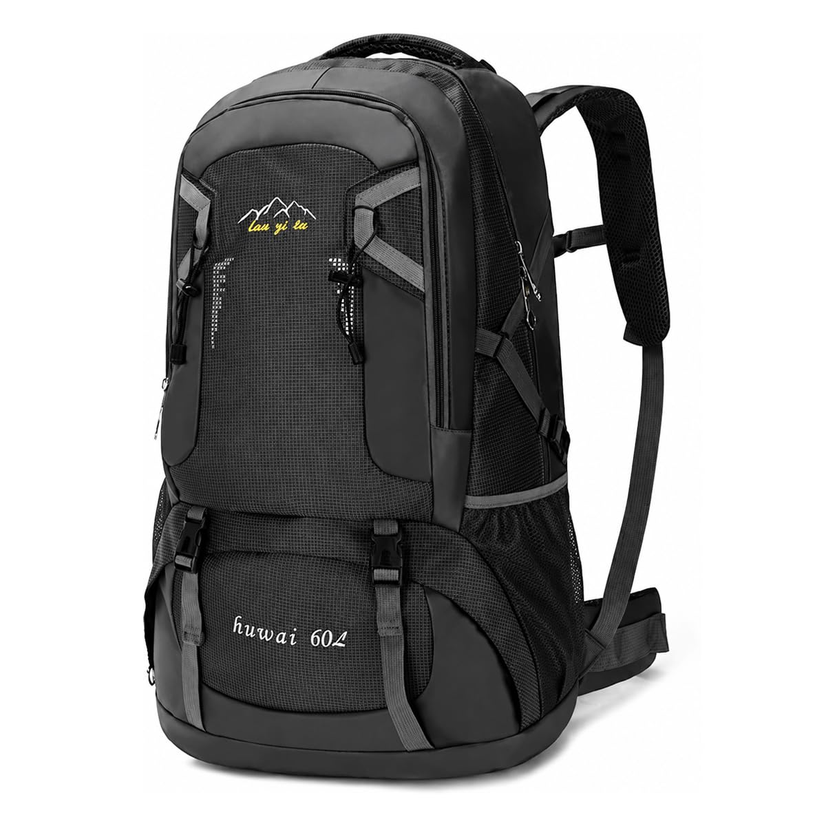 Hiking Backpack - Ultra Lightweight Packable Backpack for Travel Camping, Hiking Back Pack Waterproof Foldable Daypack for Men Women Black-image-33