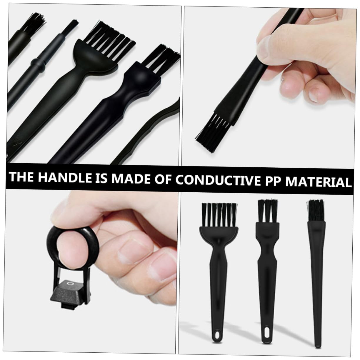 HOMOCONO 1 Cleaning Brush Electronic Keyboard Mechanical Remover Keyboard Remover Mechanical Keyboard Switches Switch Puller Portable Keyboard Mechanical Keyboards Computer Cleaner Black Pp